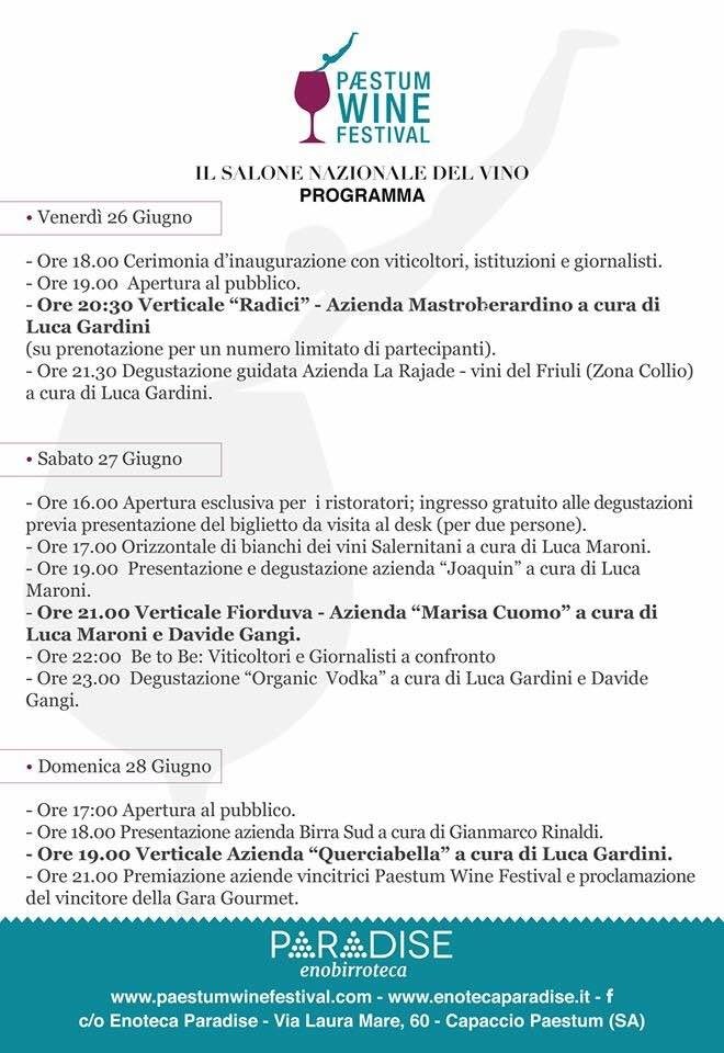 Paestum Wine Festival